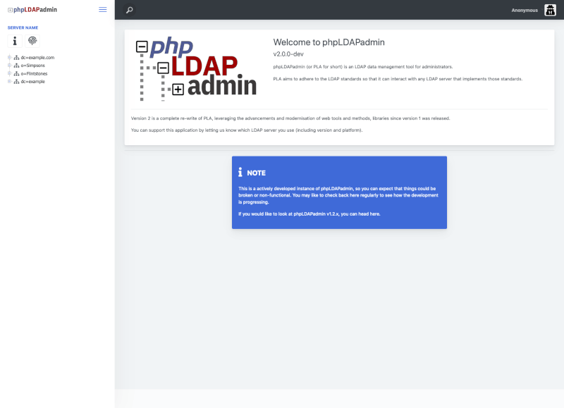 phpLDAPadmin